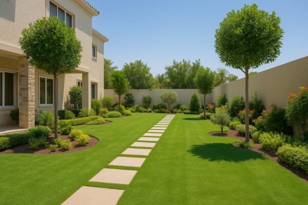 حديقة منزلية حديثة في بيان بالكويت