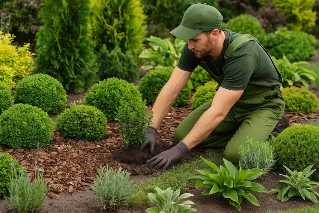 تنسيق وزراعه حدائق