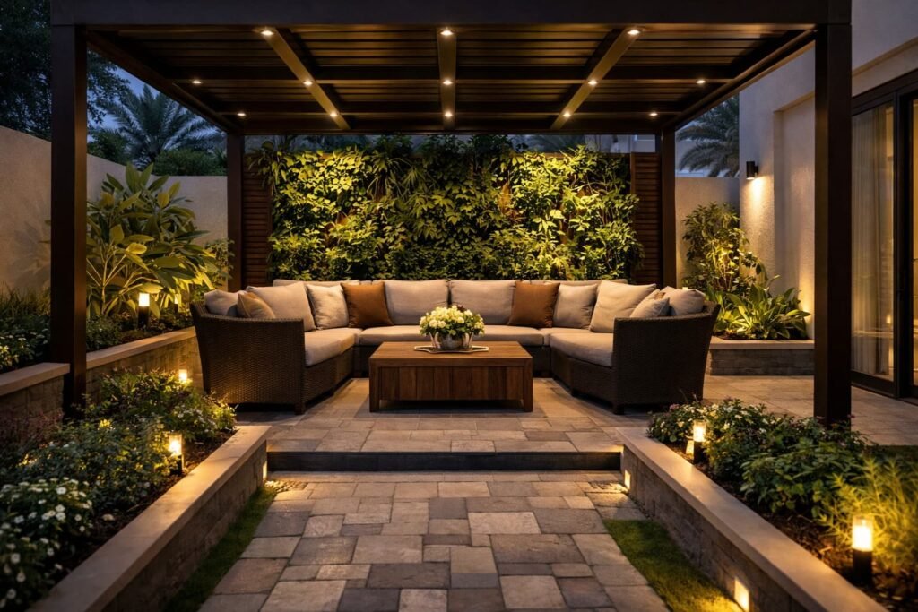 تنسيق حدائق الدسمة بالكويت