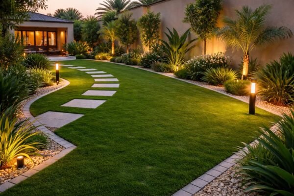 ثيل طبيعي بالكويت في حديقة منزلية