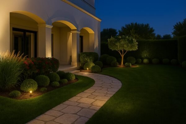 إضاءة حدائق صغيرة في الكويت