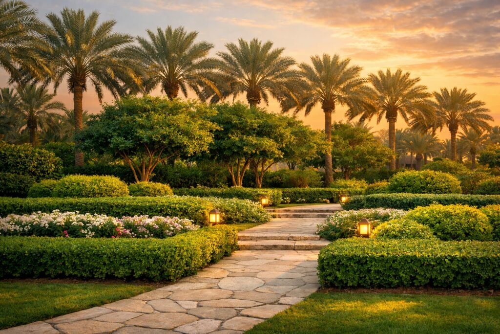 توريد الأشجار والنخيل